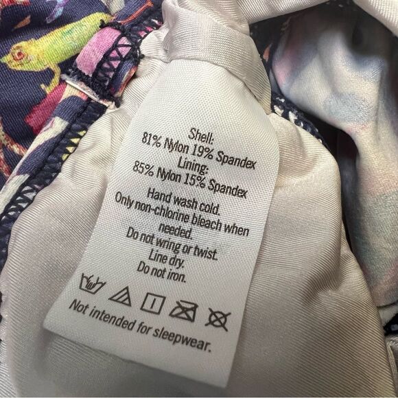 Janie and Jack Animal Print Two Piece Ruffle Bikini Top and Bottom Girls 5 EUC - Picture 5 of 5